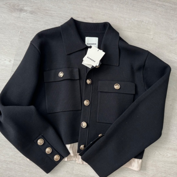 New with tag Sandro Paris women’s cardigan 2024 collection - Picture 5 of 7